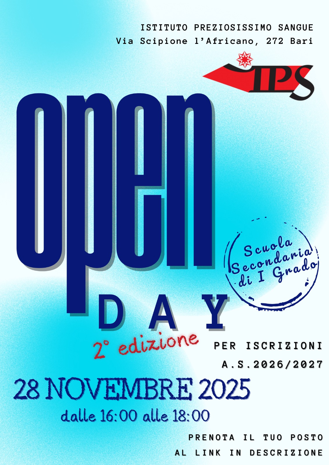 Scuola Secondaria Di I Grado Nuovo Open Day Istituto Preziosissimo 